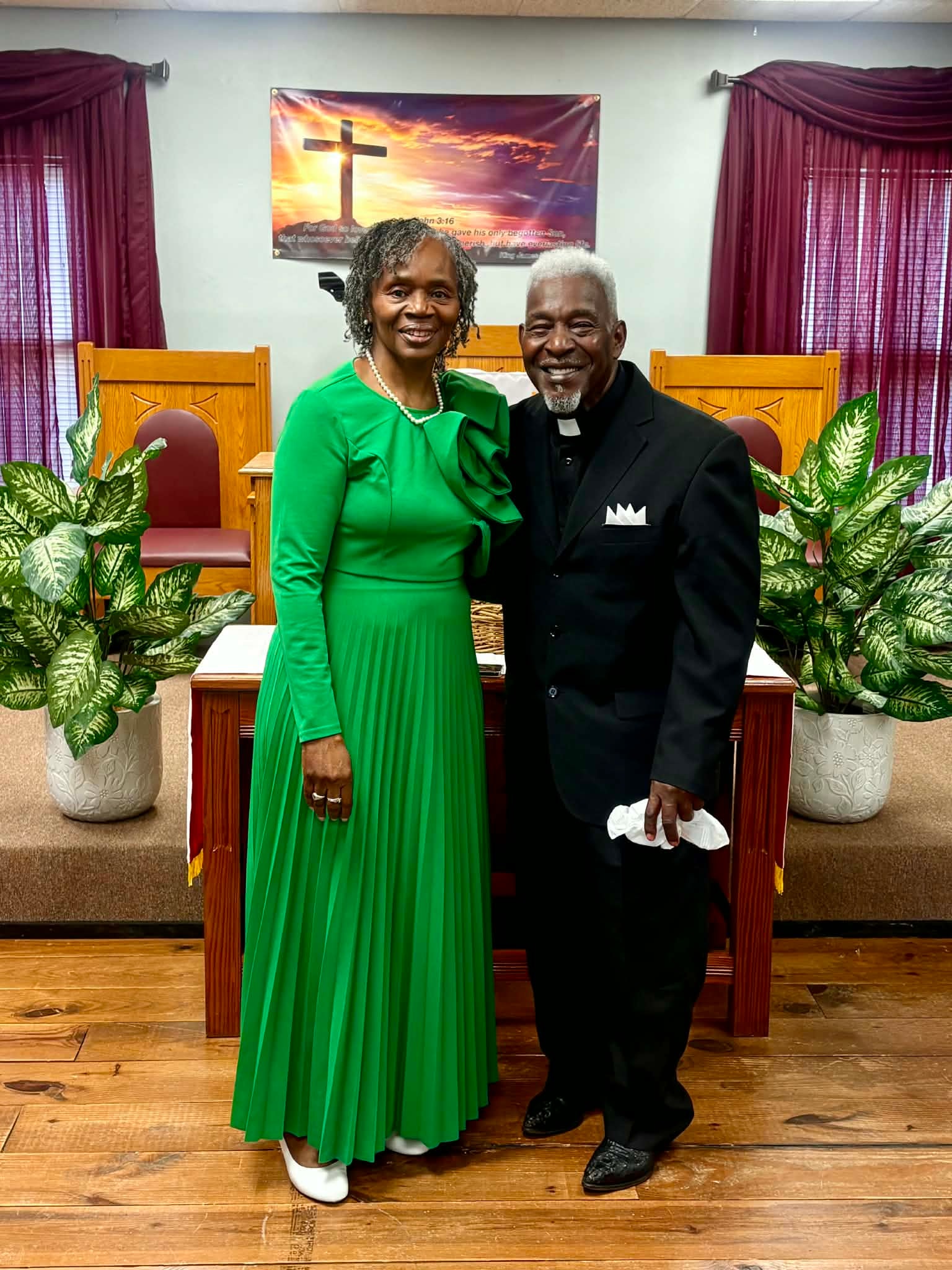 Pastor Brenda Ingram and Elder Winsor Ingram